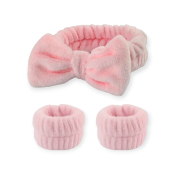 Σετ Κορδέλα Φιόγκος και Βραχιολάκια 3τμχ