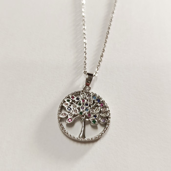 Κολιέ Δέντρο της Ζωής Ατσάλι