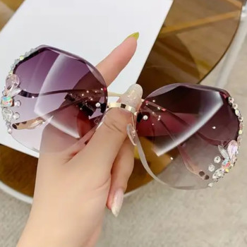 Γυαλιά Ηλίου με Τύπου Διαμαντάκια