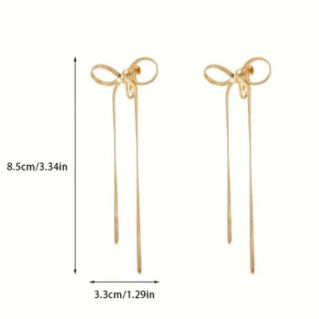 Σκουλαρίκια Μακριά Φιόγκοι