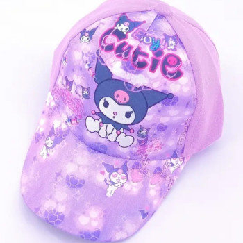Παιδικό Καπέλο Λιλά Kuromi "Cutie"