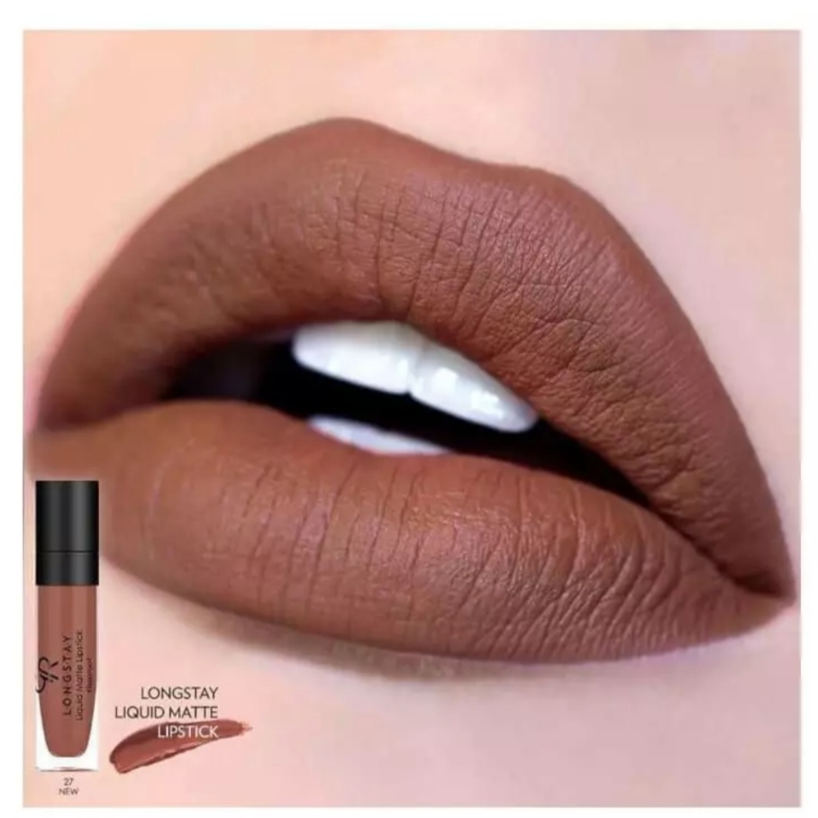 Golden Rose Longstay Liquid Matte Kissproof Long Lasting Liquid Κραγιόν Matte 27 5.5gr