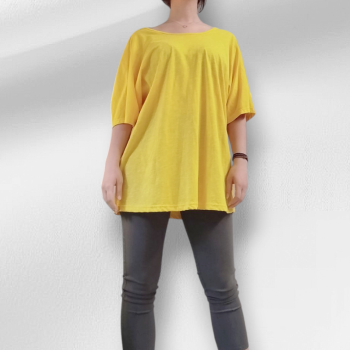 Μπλούζα Κίτρινη Κοντομάνικη