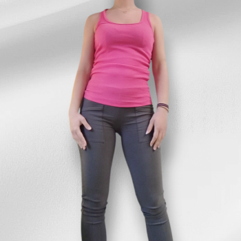 Μπλούζα Αμάνικη Φούξια