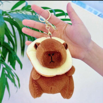 Μπρελόκ Λούτρινο Capybara Τοστ