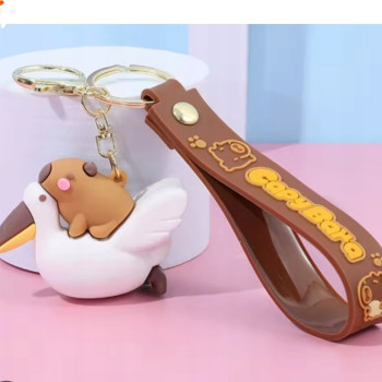 Μπρελόκ Capybara με Γλάρο