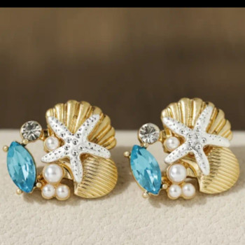 Σκουλαρίκια με Κοχύλια