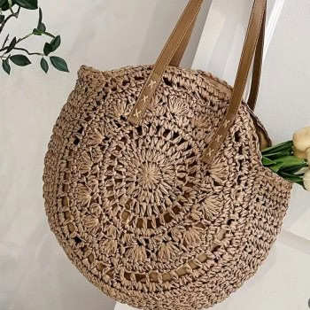 Γυναικεία Ψάθινη Τσάντα