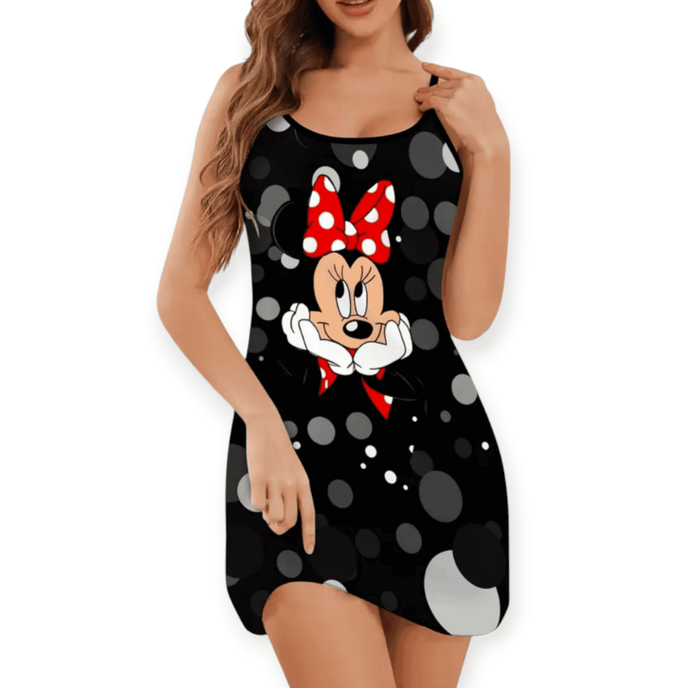 Μαύρο Νυχτικό με την Μίνι