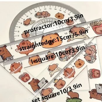 Σετ Χάρακες Capybara