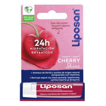 Liposan Color Blister Lip Balm SPF10 Cherry Shine 4.8gr