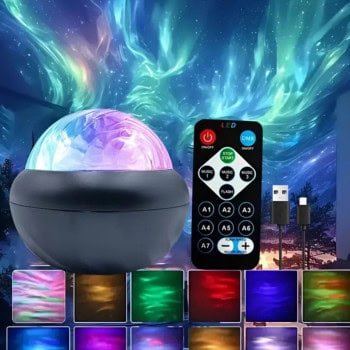 Διακοσμητικό Φωτιστικό Πολύχρωμο με Χειριστήριο