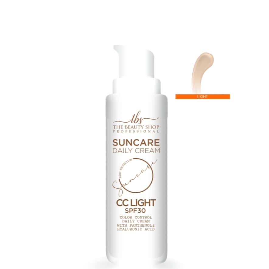 Suncare Daily Cream CC Light SPF30-The Beauty Shop