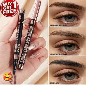 Four Line Eye Brow-Black 03#