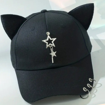 Παιδικό Καπέλο με Μοντέρνα Αυτιά Γάτας