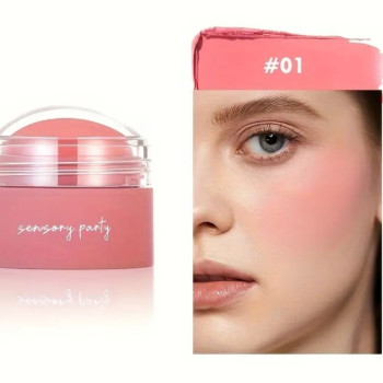 Ρουζ σε Μορφή Κρέμας για Χείλη, Πρόσωπο και Μάτια#01