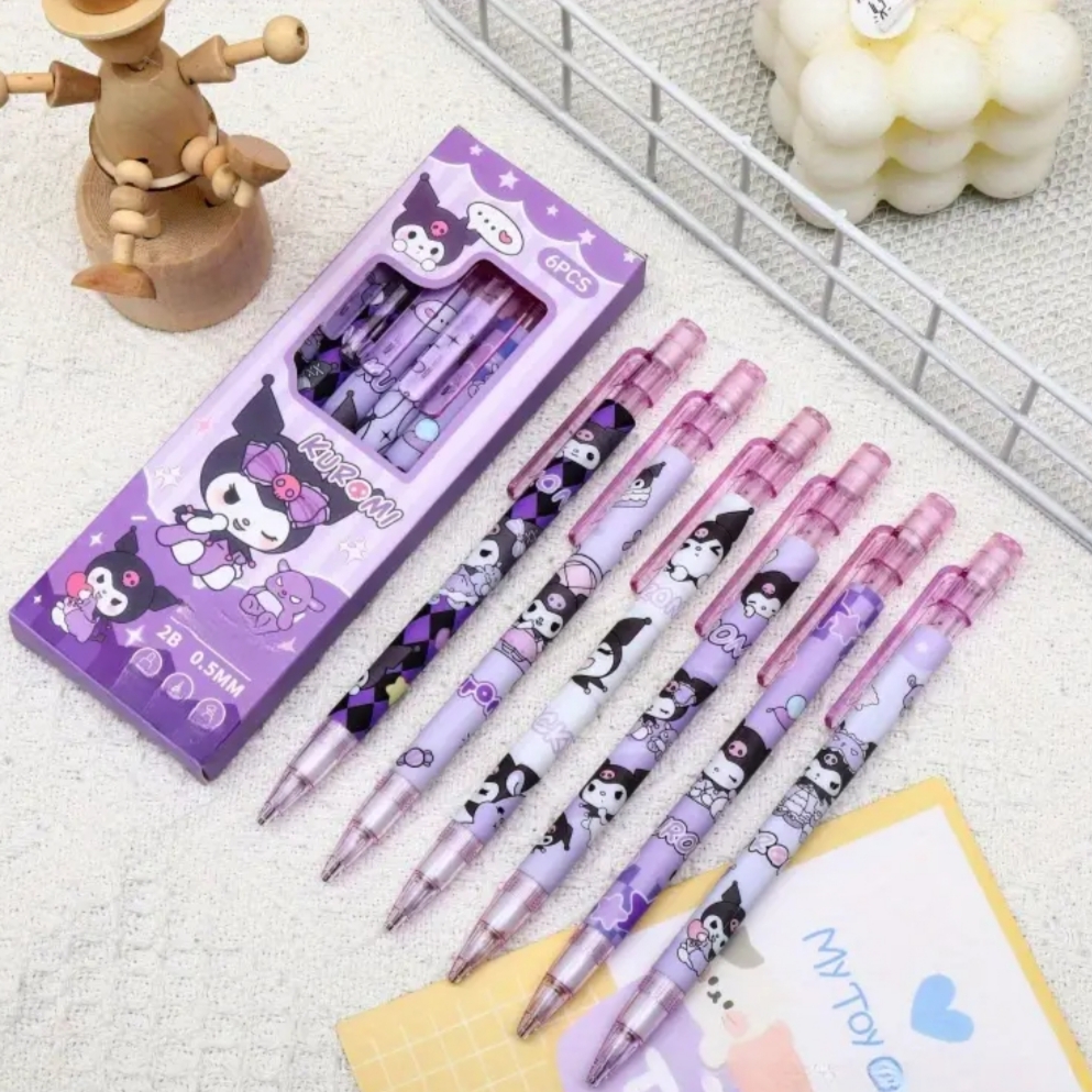 Σετ Μηχανικά Μολύβια Kuromi(Μύτη 0,5)