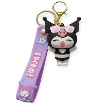 Μπρελόκ Kuromi με Γυαλιά Ηλίου