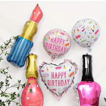 Μπαλόνια σε Σχήμα Κραγιόν και Βερνικιού Νυχιών