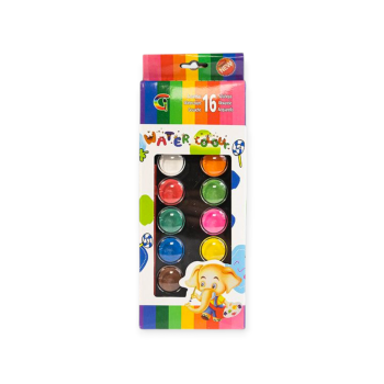 Σετ με 16 Νερομπογιές