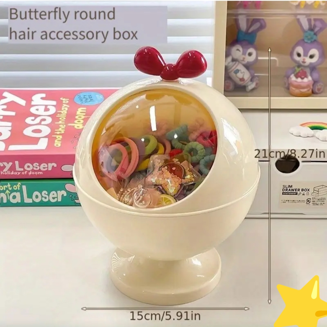Στρογγυλό Κουτί Αποθήκευσης Αξεσουάρ Μαλλιών - Image 3