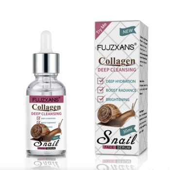 Ορός Προσώπου Fujzxans Collagen Deep Cleansing Snail Face Serum