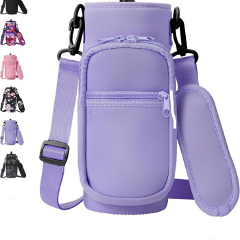 Λιλά Τσάντα Μεταφοράς Μπουκαλιών Νερού