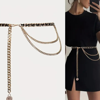 Μεταλλική Ζώνη Χρυσού Τύπου Κορσές