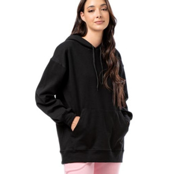 Bodymove Γυναικείο Φούτερ με Κουκούλα Black 1418