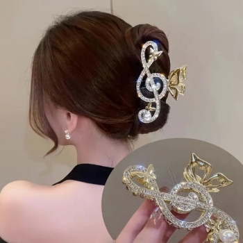 Κλάμερ για τα Μαλλιά σε Σχήμα Νότα