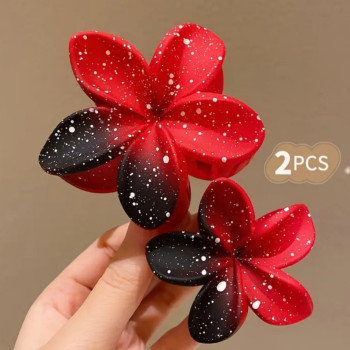 Κλάμερ για τα Μαλλιά σε Σχήμα Λουλουδίου (2 Τεμάχια)