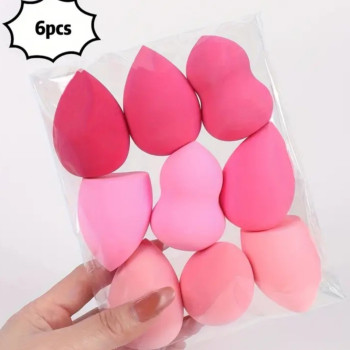 Σετ Σφουγγαράκια Μακιγιάζ (6τμχ.)