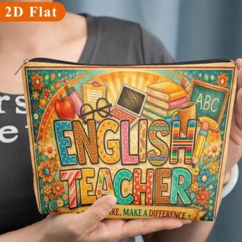 Νεσεσέρ Πολύχρωμο Σχέδιο “Εnglish Teacher”