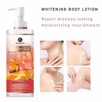 Heaven Dove Curcuma Whitening Body Lotion Essence 500ml – Ενυδατική Λοσιόν Σώματος για Λάμψη & Επανόρθωση