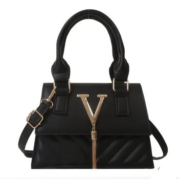 Βραδινό Τσαντάκι Χειρός & Ώμου Μαύρο