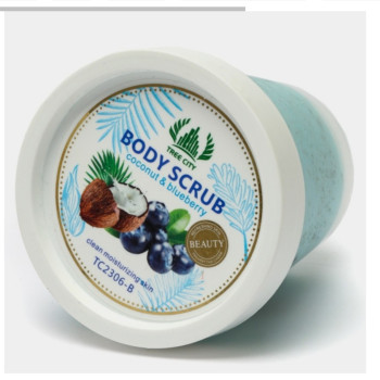 Αναζωογονητικό Body Scrub TREE CITΥ με Coconut & Blueberry – Φυσική Απολέπιση & Ενυδάτωση (200g)