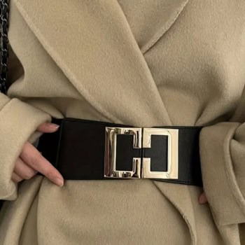 Γυναικεία Ελαστική Ζώνη Μέσης (μαύρη)