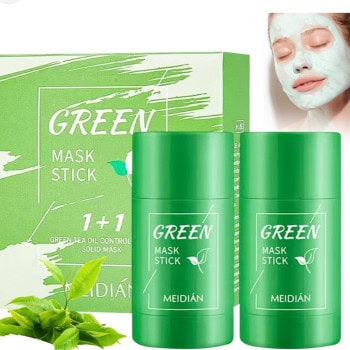 Green Mask – Μάσκα Προσώπου Πράσινη (1+1)