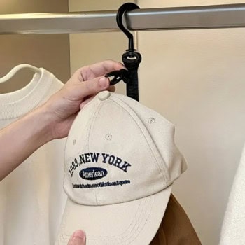 Υφασμάτινος Ιμάντας Οργάνωσης με Πλαστικούς Γάντζους (γκρι)