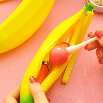 Πορτοφολάκι σε Σχήμα Μπανάνα