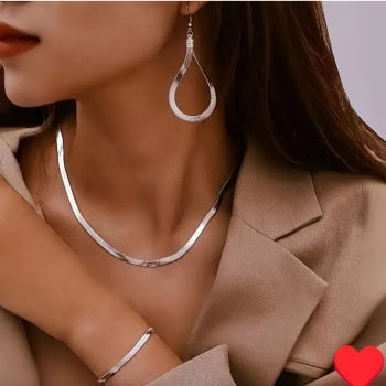 Σετ Κοσμημάτων - Κολιέ ,Βραχιόλι ,Σκουλαρίκια