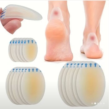 Επιθέματα Τζελ για Ανακούφιση & Προστασία από Φουσκάλες στα Πόδια (10τμχ)