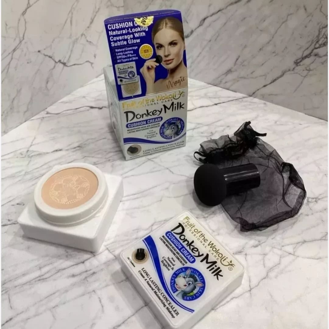 Donkey Milk Cushion Cream – Ενυδάτωση & Κάλυψη - Image 3