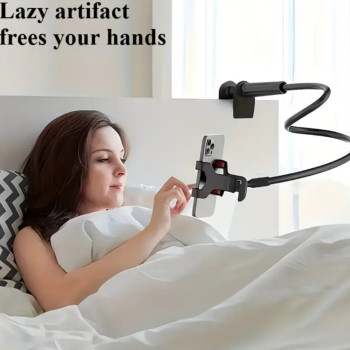 Εύκαμπτη Βάση Στήριξης Κινητού με Κλιπ & Ευλύγιστο Βραχίονα