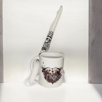 Σετ Λαμπάδα & Κούπα ΠΑΟΚ με Σχέδιο Μπάλα