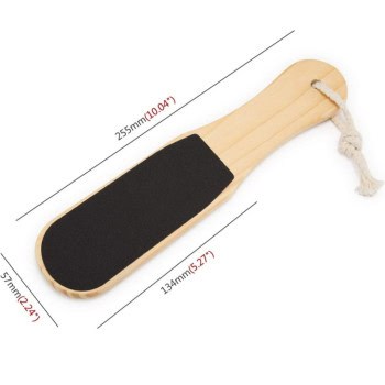 Ράσπα Ποδιών με Γυαλόχαρτο με Ξύλινη Λαβή