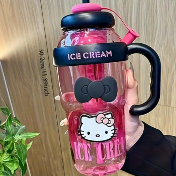 Παγούρι Φούξια Hello Kitty