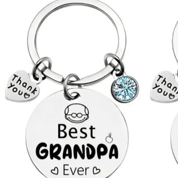Μπρελόκ για Παππού “Best Grandpa Ever”