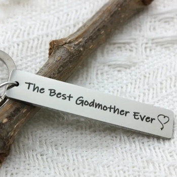 Μπρελόκ για τη Νονά – “The Best Godmother Ever”