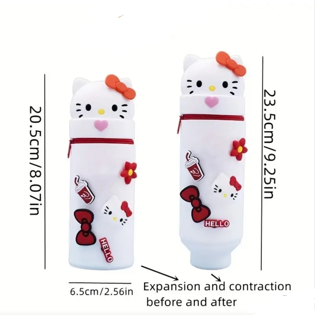 Κασετίνα Σιλικόνης Hello Kitty – Χαριτωμένη & Πρακτική - Image 2
